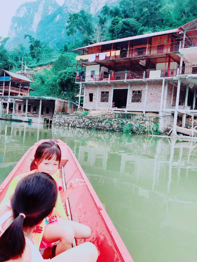 Tran Thuc Homestay-Ba Be Exteriör bild